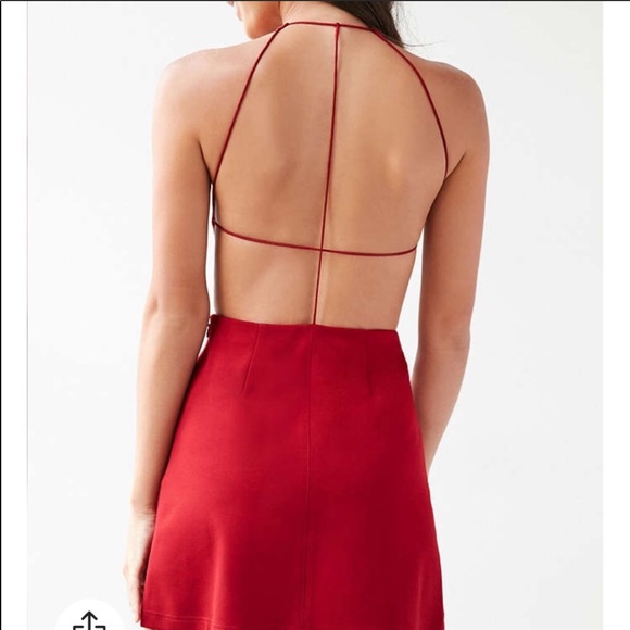 Urban Outfitters Dresses & Skirts - UO Red Open Back Dress in M